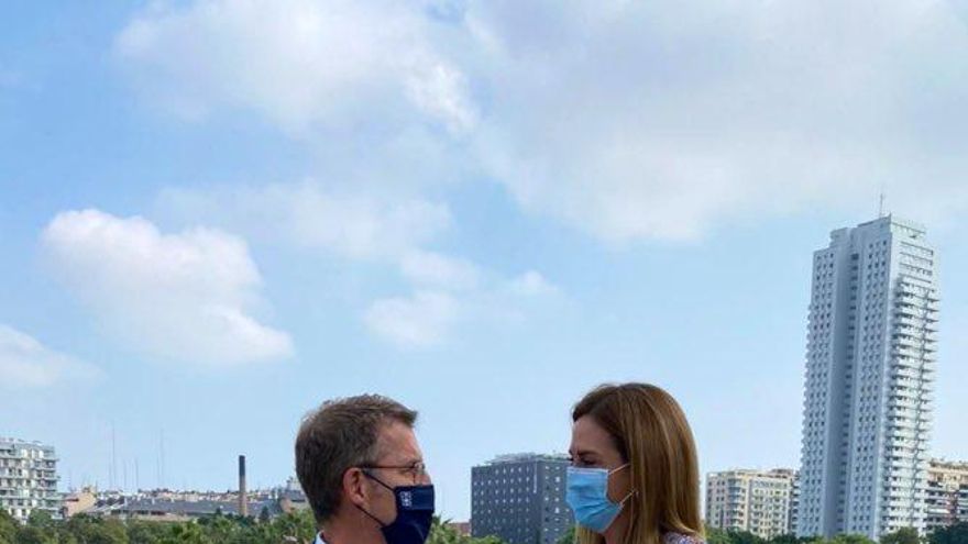 Patricia Fernández, la 'Ayuso murciana' que apoya a Feijóo