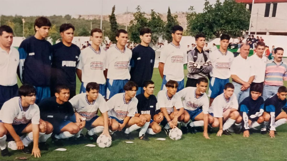 El CD Tenerife cadete de la temporada 94-95