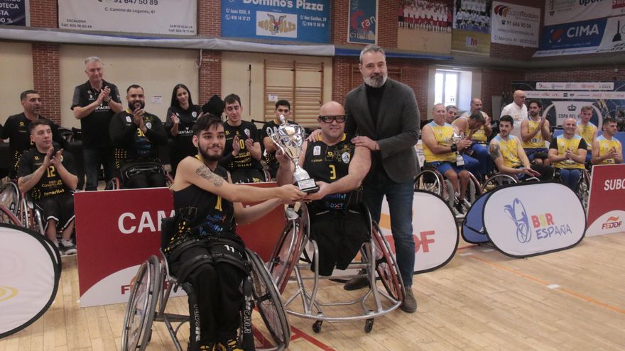 El Santa Cruz ADEIN Tenerife Fundación CB Canarias levanta la Copa BSR España