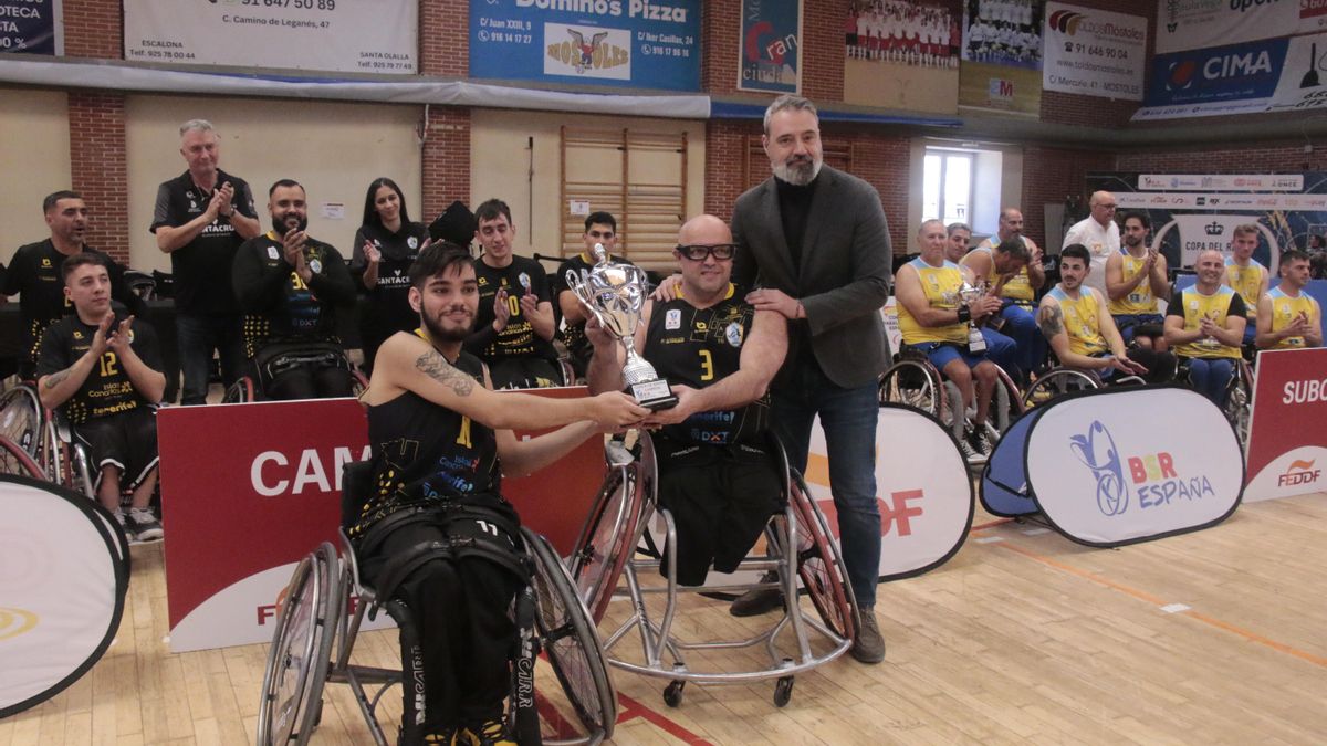 El Santa Cruz ADEIN Tenerife Fundación CB Canarias levanta la Copa BSR España