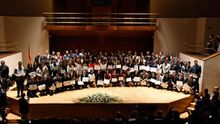 Promoción de ganadodres del Premio de Fin de Carrera universitario 2011-2012.