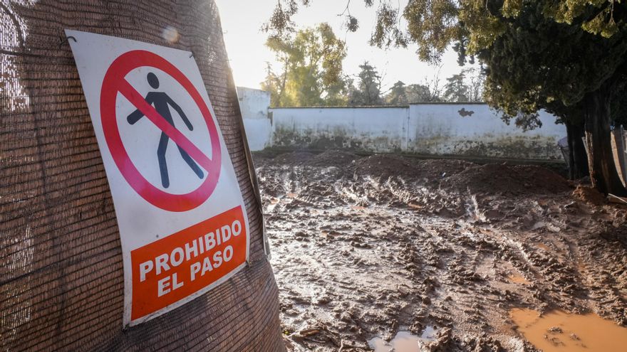 Denuncian el desmontaje de las carpas en la gran fosa de exhumaciones de Córdoba