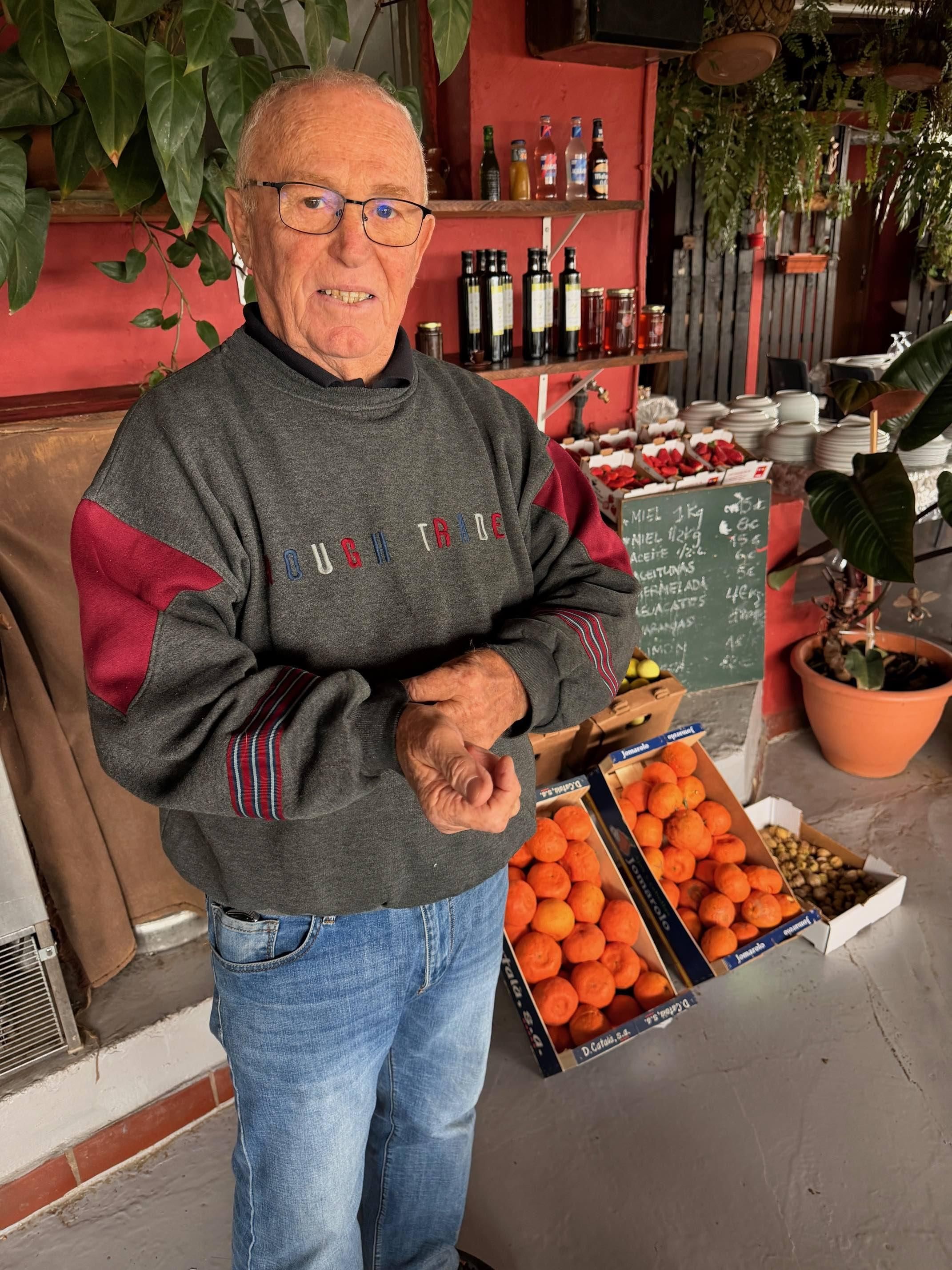 Paco Afonso, propietario.