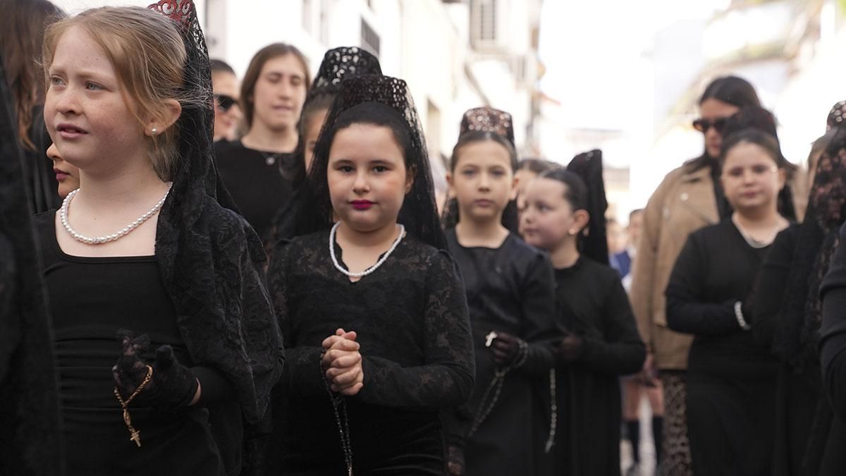 Procesión infantil del Colegio FEC Sagrada Familia