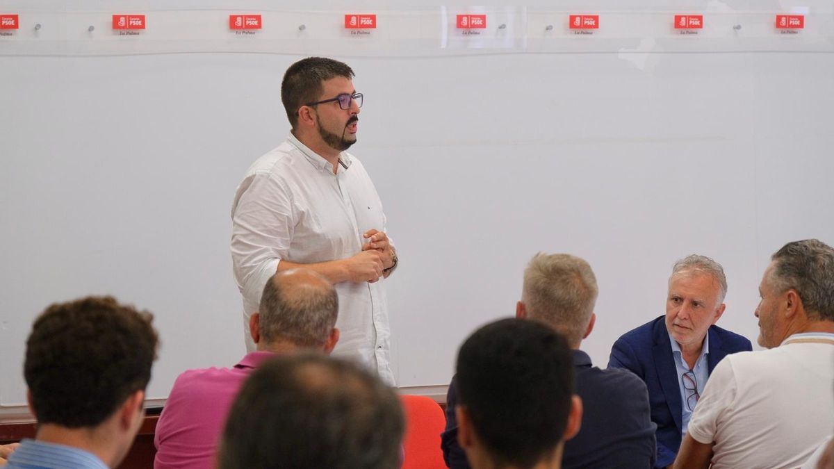 Borja Perdomo Hernández, secretario general del PSOE en La Palma.