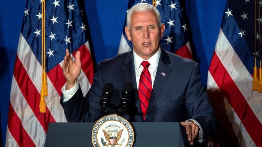 El vicepresidente de Estados Unidos, Mike Pence.