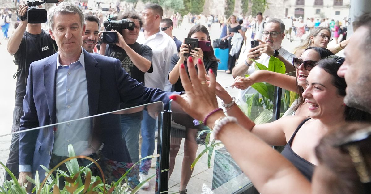 No hagáis caso a Feijóo, es bueno coger vacaciones