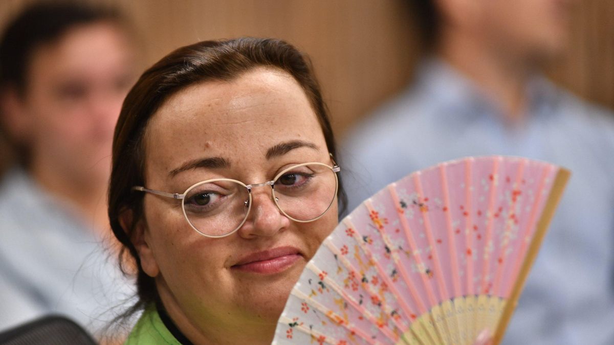 La diputa de UxP, Cecilia Moreau, en la reunión de comisión