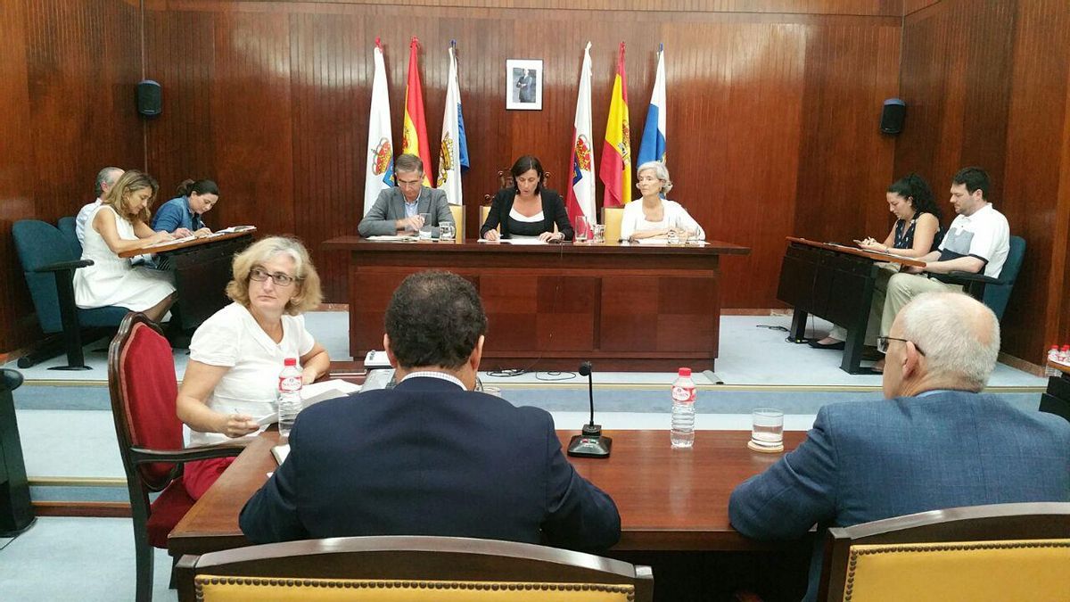 Pleno del Ayuntamiento de Santander presidido por la alcaldesa Gema Igual (PP). |
