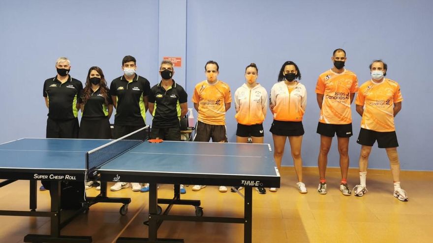 Temespín Promesas, Grateme-Óptica Sedano, CTM Tabor Añavingo y Prakán Garachico-Proa Norte lideran la Segunda División-B de tenis de mesa