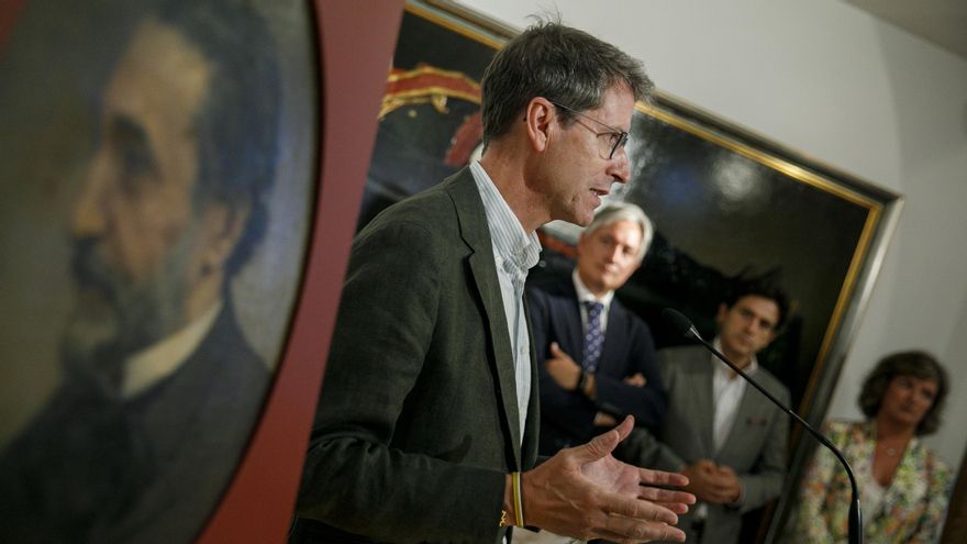 El Museo de La Rioja exhibe desde hoy un retrato de Sagasta adquirido con motivo del bicentenario de su nacimiento