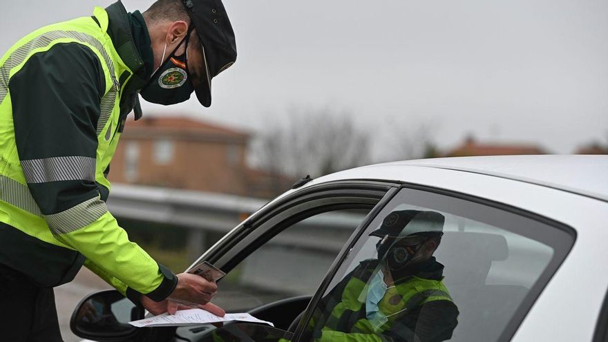 Control de la Guardia Civil