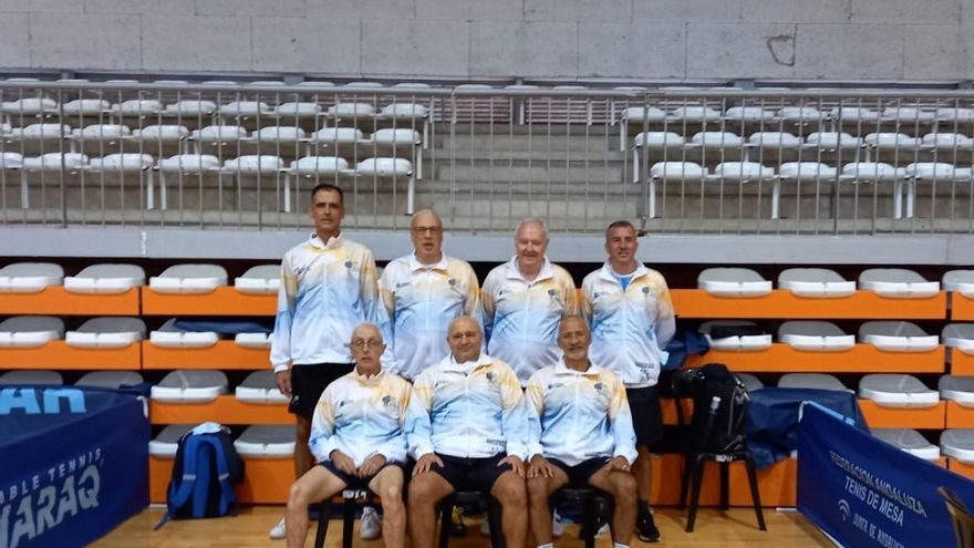 Tres platas para Canarias en el XIX Campeonato Interterritorial de la Asociación Española de Jugadores Veteranos de Tenis de Mesa