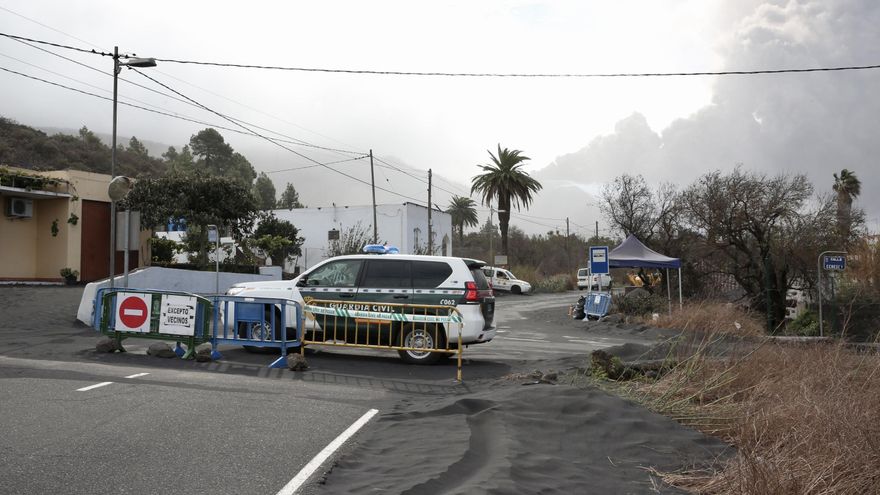 Zona de exclusión por la erupción volcánica. (ALEJANDRO RAMOS)
