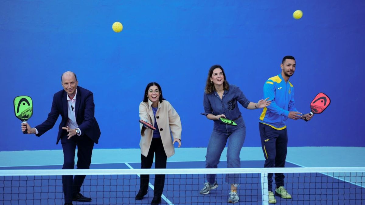 Las Palmas de Gran Canaria estrena las primeras pistas municipales de ‘pickleball’ de las Islas