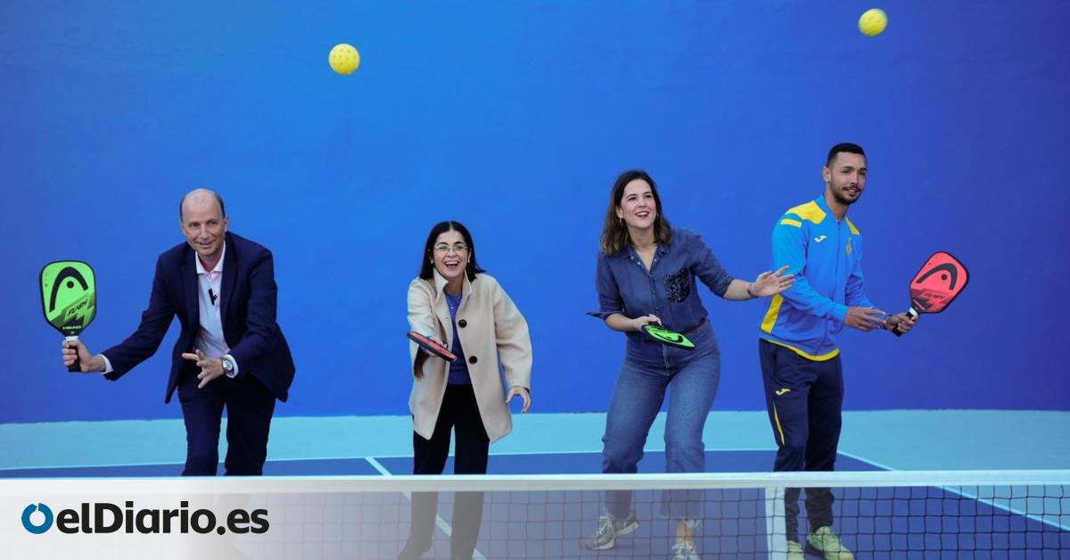 Las Palmas de Gran Canaria estrena las primeras pistas municipales de ‘pickleball’ de las Islas