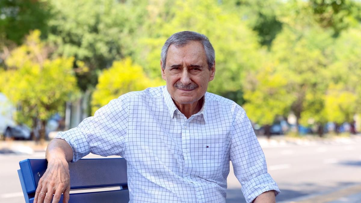 Ángel Cappa, el pasado jueves en Madrid, tras la entrevista con elDiario.es