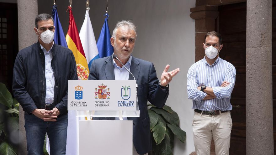 Torres desmiente que se haya declarado el terreno invadido por la lava como suelo protegido