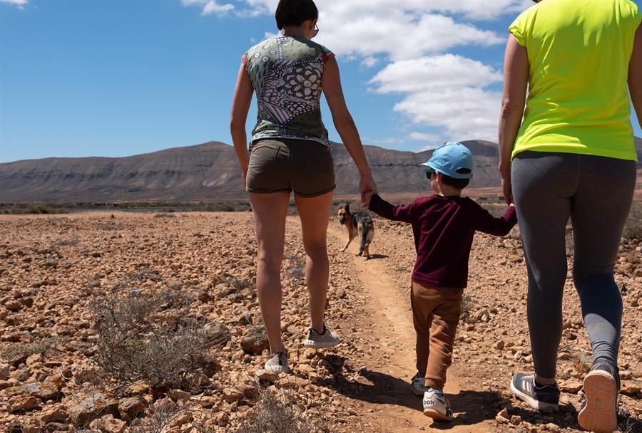 Los niños regresan a las calles en Fuerteventura