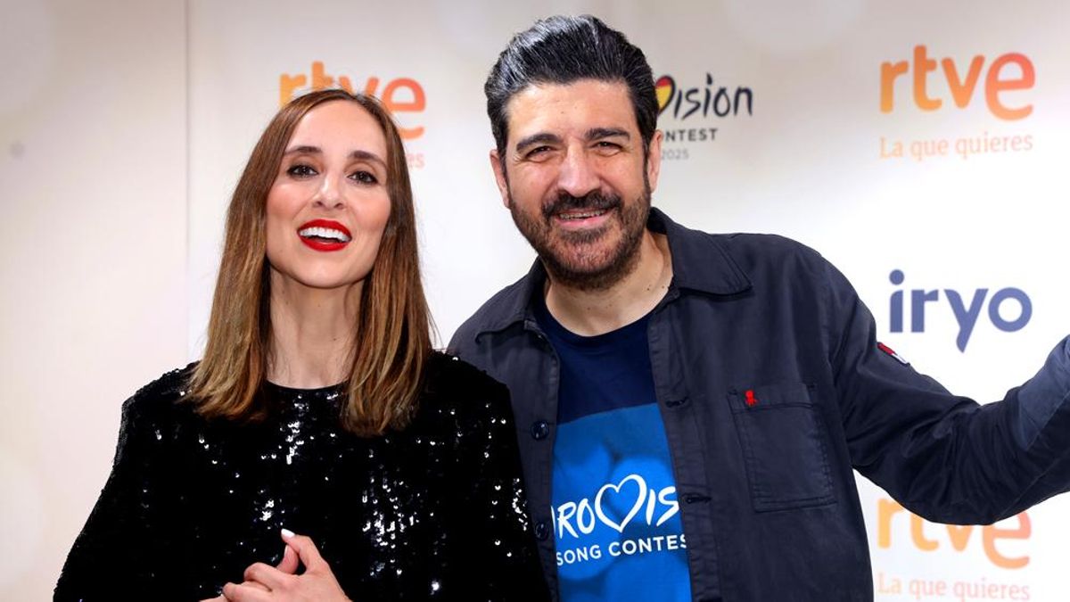 Julia Varela y Tony Aguilar, comentaristas de Eurovisión en RTVE