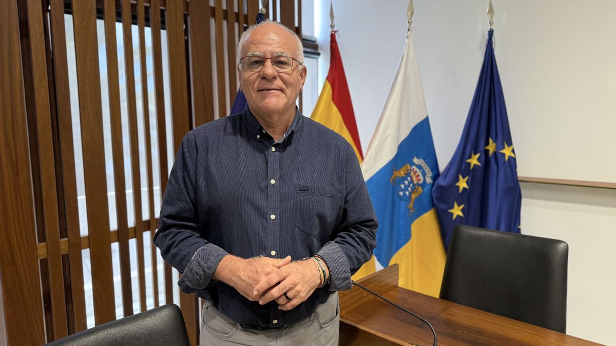 Carlos Cabrera, consejero del Grupo Popular en el Cabildo de La Palma.