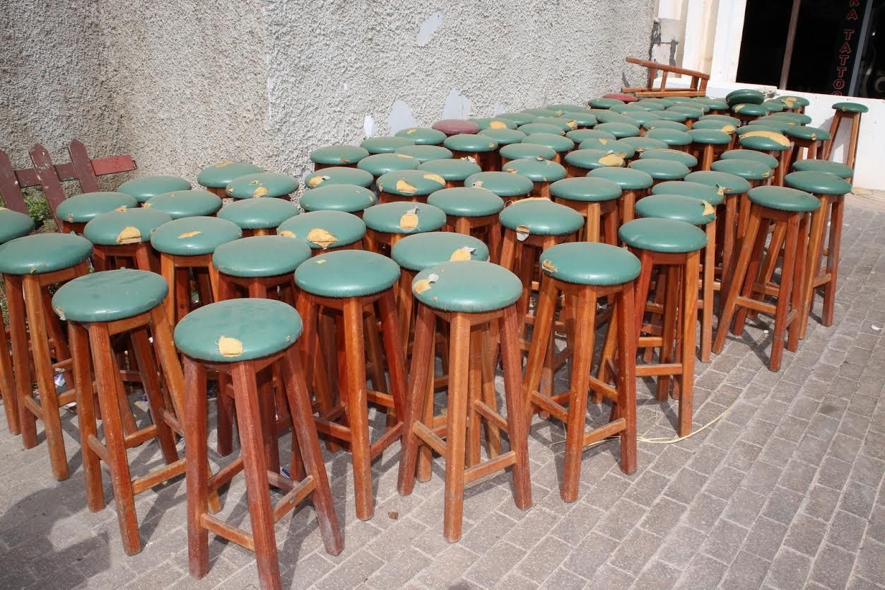 Abandono del Parque Europeo, en Playa del Inglés. (ALEJANDRO RAMOS)
