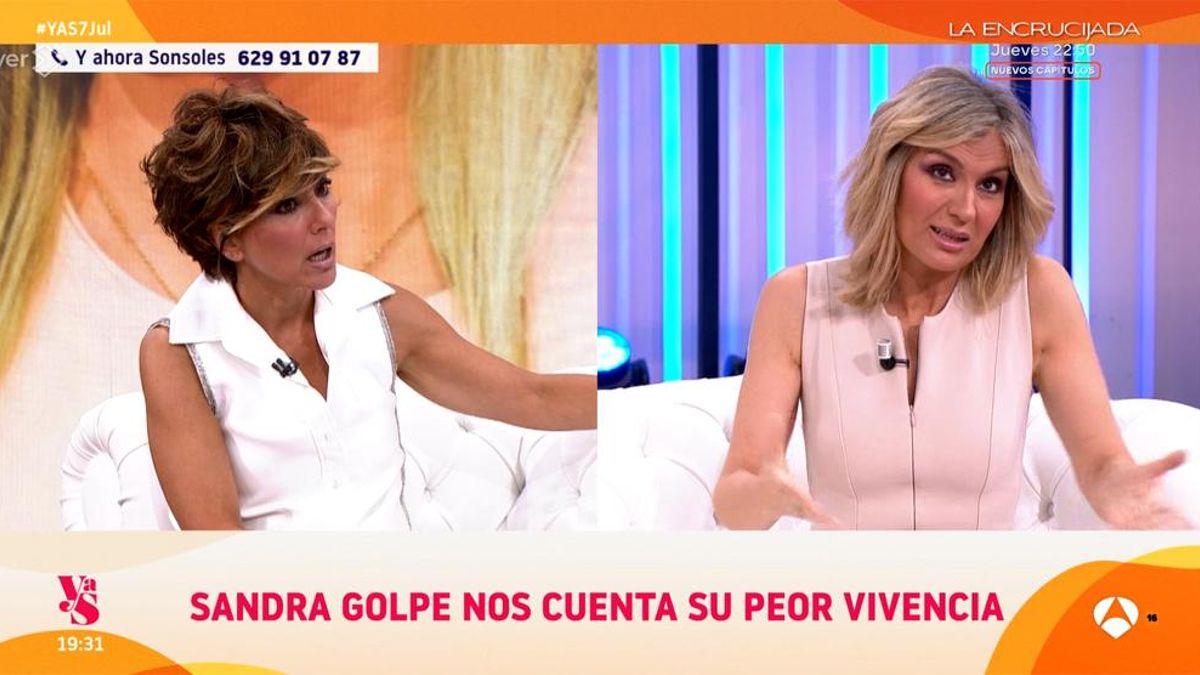 Sonsoles Ónega y Sandra Golpe en Antena 3