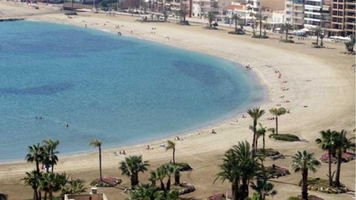 Playa de la Colonia de Águilas