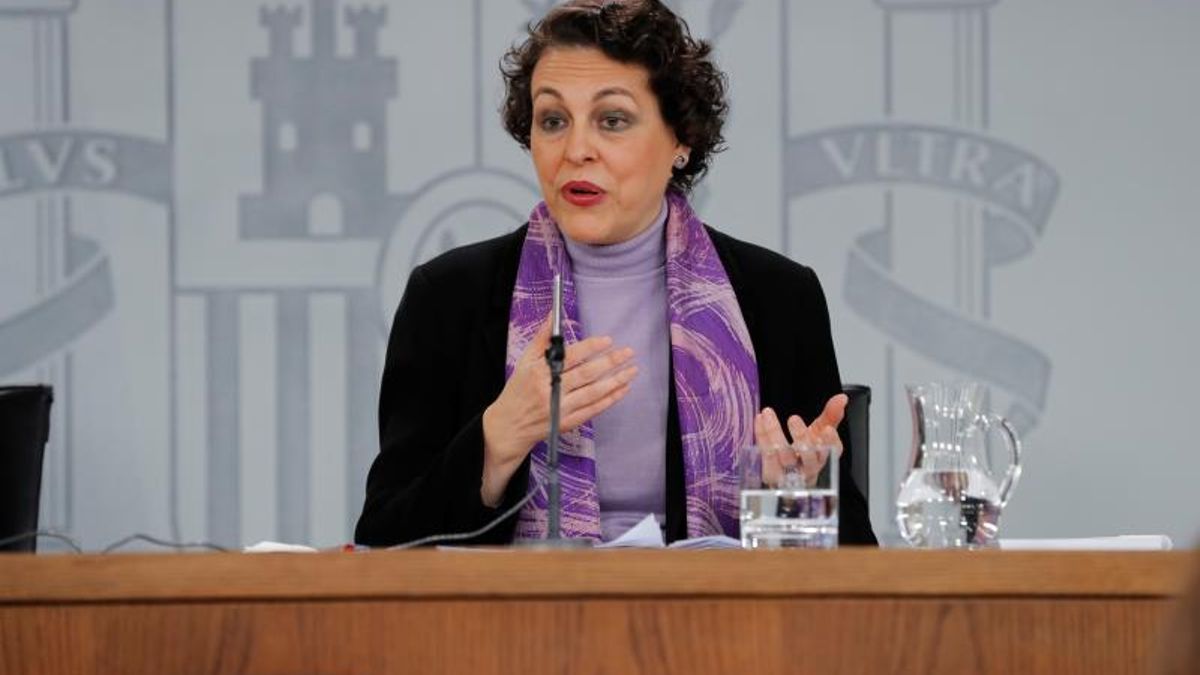 La ministra de Trabajo, Magdalena Valerio, en una imagen de archivo.
