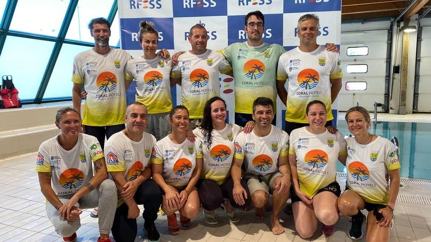 El Martiánez, tercero en el Campeonato de España Master de salvamento y socorrismo