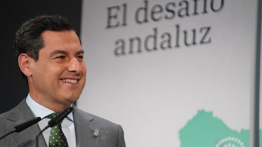 Moreno se fija en Ayuso: "La próxima legislatura nos vamos a igualar fiscalmente a Madrid"