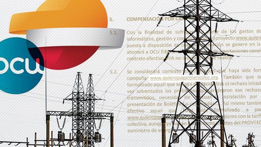La OCU congela sus compras colectivas de luz tras cobrar de Repsol una comisión de 15 euros por cliente captado