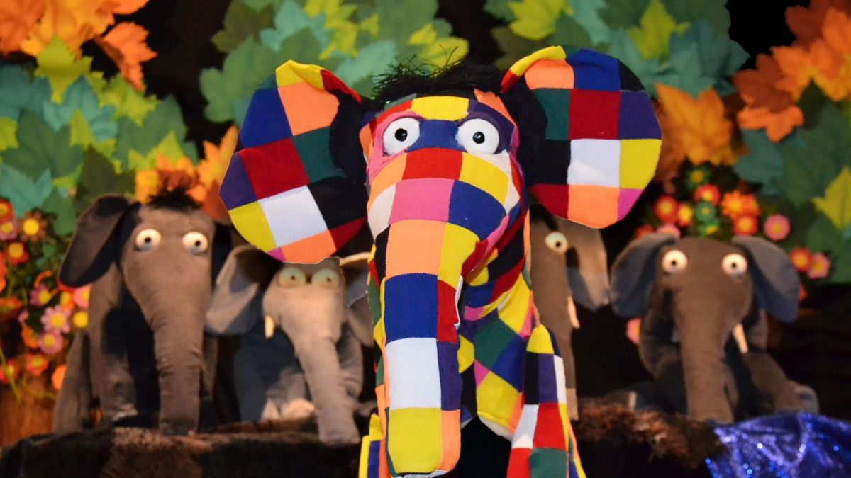 El elefante de colores Elmer llega al Teatro San Francisco de León con dos funciones para toda la familia