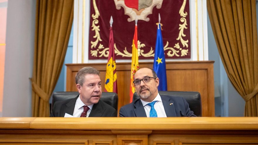 Pablo Bellido, presidente del Parlamento de Castilla-La Mancha: "Hay quien quiere sustituir democracia por odiocracia"