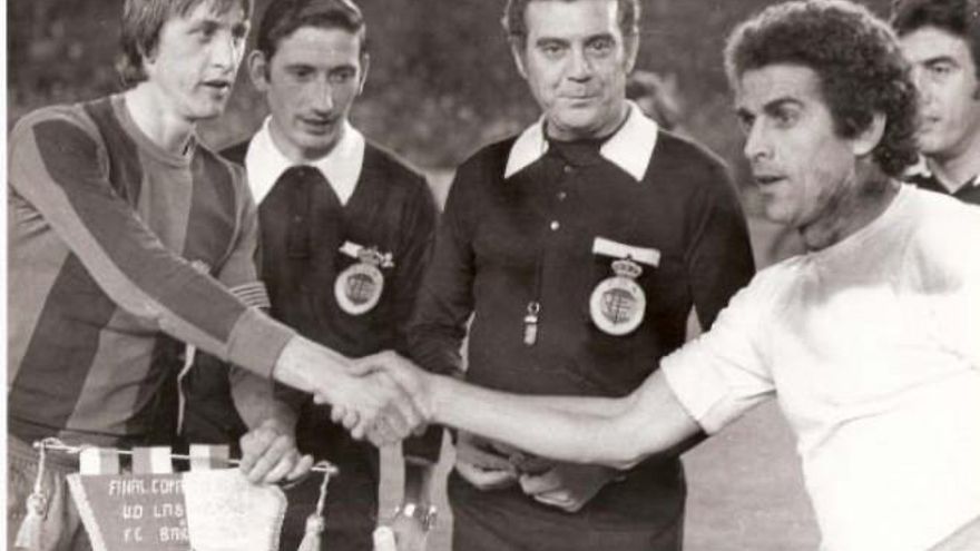 Imagen de los prolegómenos de la final de Copa de 1978.