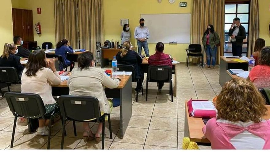 Un acto con los participantes en el programa ‘Barlovento te cuida II’.