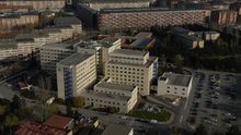 Vista general del hospital de Txagorritxu de Vitoria