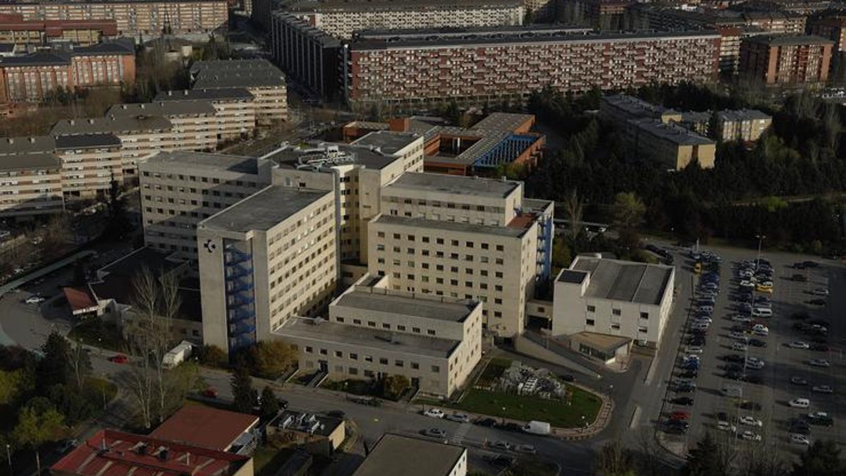Vista general del hospital de Txagorritxu de Vitoria