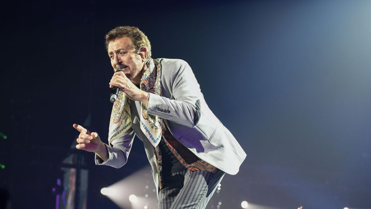 El cantante y compositor Manolo García en el Movistar Arena, en Madrid, en 2024