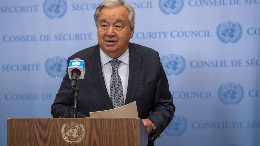 António Guterres llama a una distensión inmediata que conduzca a alto el fuego entre Israel e Irán