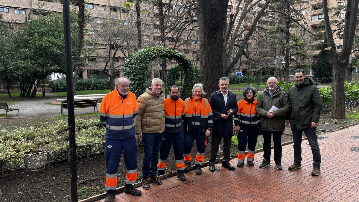 Logroño amplía la frecuencia del cuidado de los parques y jardines de la ciudad