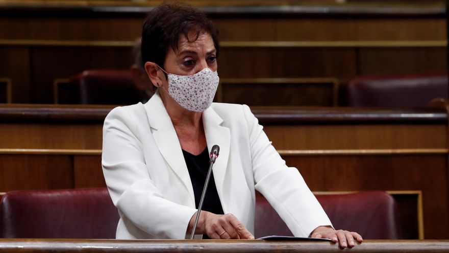 La diputada de EH Bildu, Mertxe Aizpurua. EFE/J.J. Guillén/Archivo