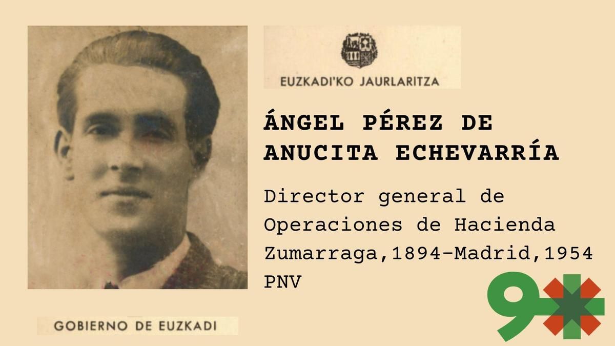 Ángel Pérez de Anucita Echevarría, el director de Operaciones de Hacienda que evacuó 7 millones de pesetas en barco durante la guerra
