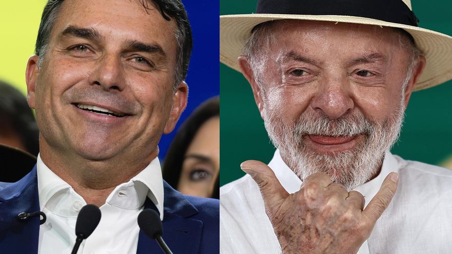 Habrá segunda vuelta en Brasil: con el 99% escrutado, Flávio Bolsonaro aventaja a Lula con un 47,05% de los votos frente a un 45,15%