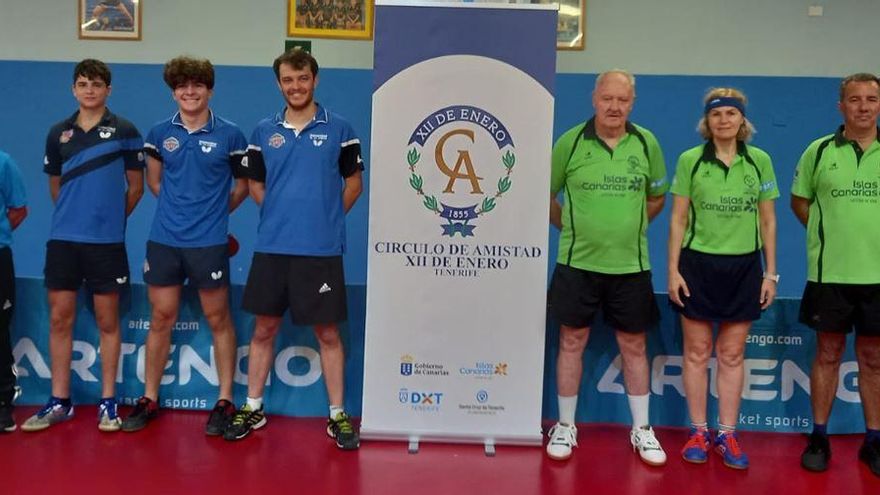 Defense, Círculo y Tabor Añavingo comienzan con victorias su participación en la liga de Primera de tenis de mesa