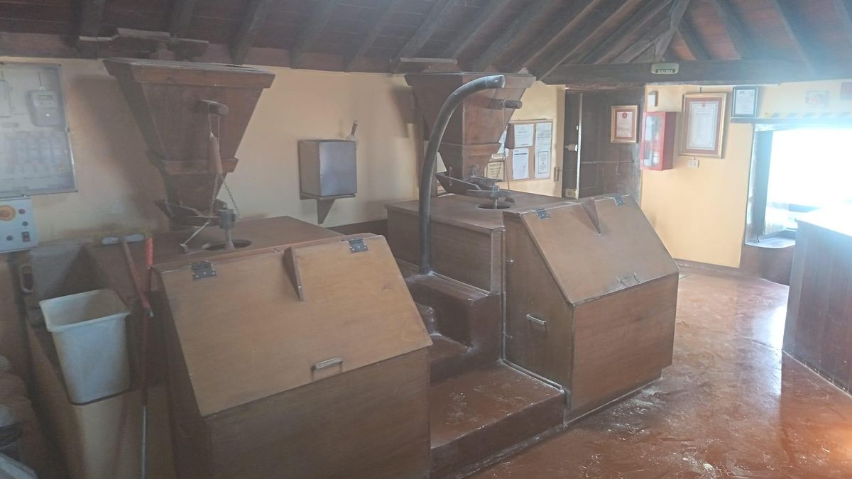 El molino data de mediados del siglo XVI y lo creó Pedro Benítez de Lugo. Álvaro Morales