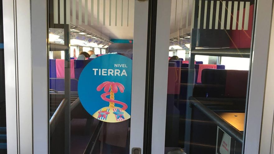 Nivel tierra o planta baja de los trenes