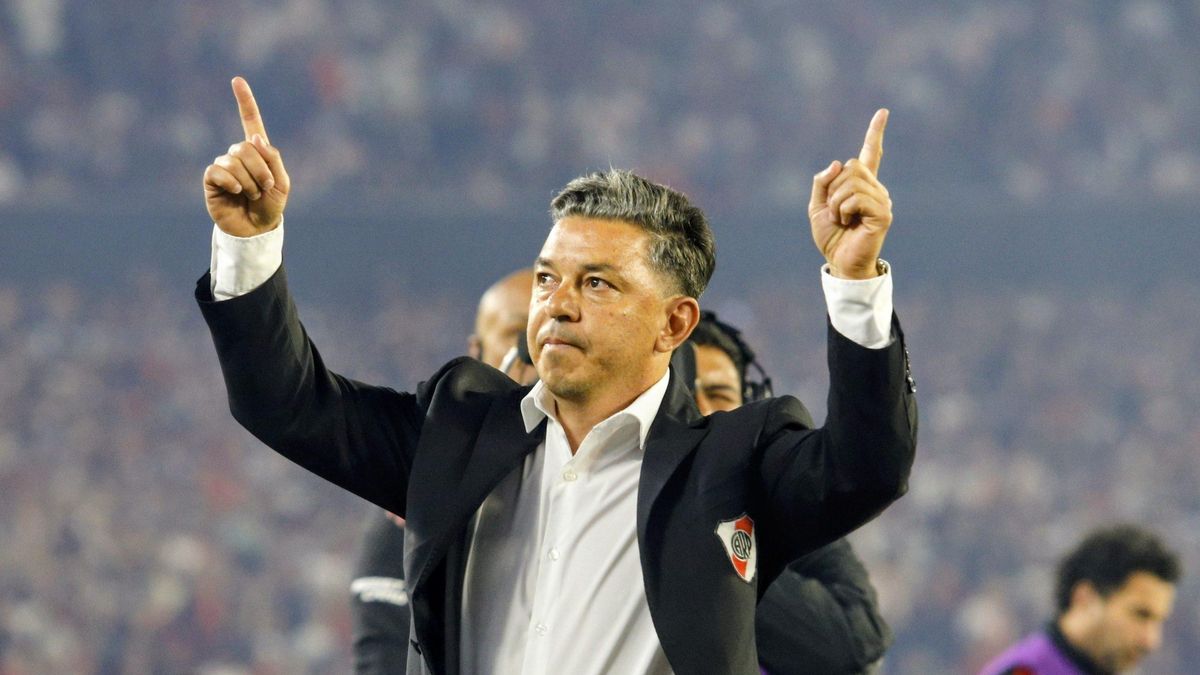 En medio de la crisis, el flamante presidente de River anunció la renovación de contrato de Marcelo Gallardo