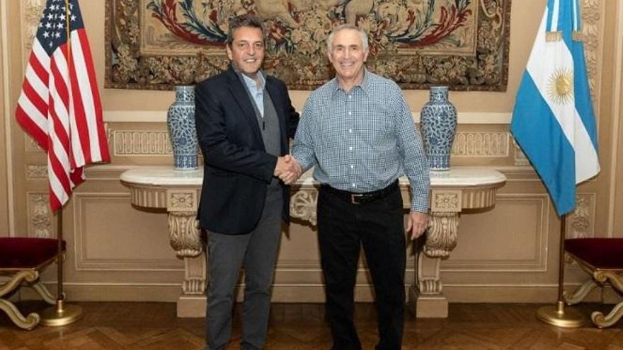 Créditos e inversiones, las prioridades de la gira estadounidense de Massa