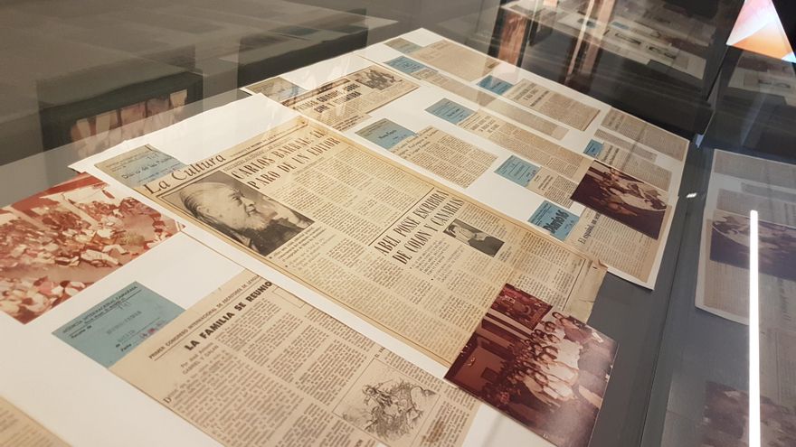 Parte de la exposición que podrá verse en la Casa de Colón durante la celebración del